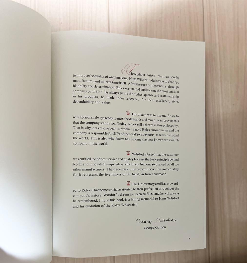 初版所有証明書付きロレックス：ハンス・ウイルスドルフと時の進化、1905年～現在