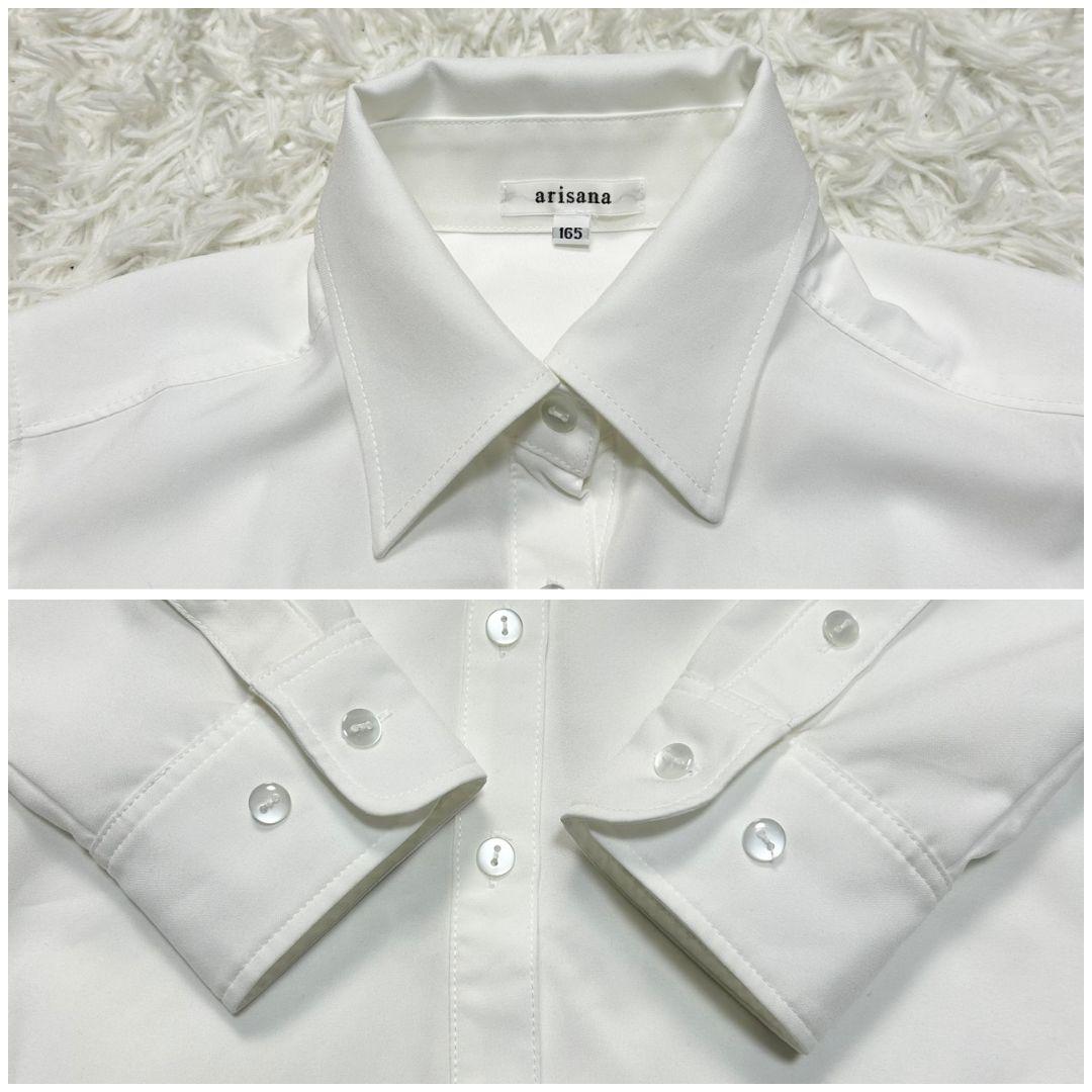 【美品】アリサナ フォーマル ワンピース キッズ 女の子 165 グレー