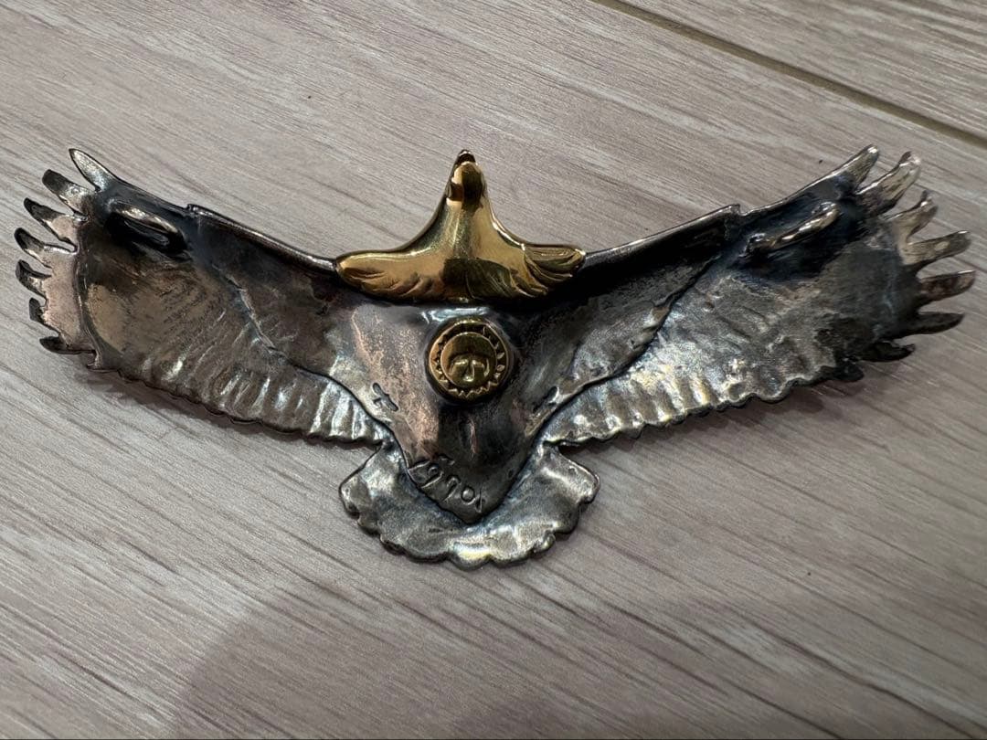 イーグル　1990 イーグル　タタキ　スタンプ　シルバー