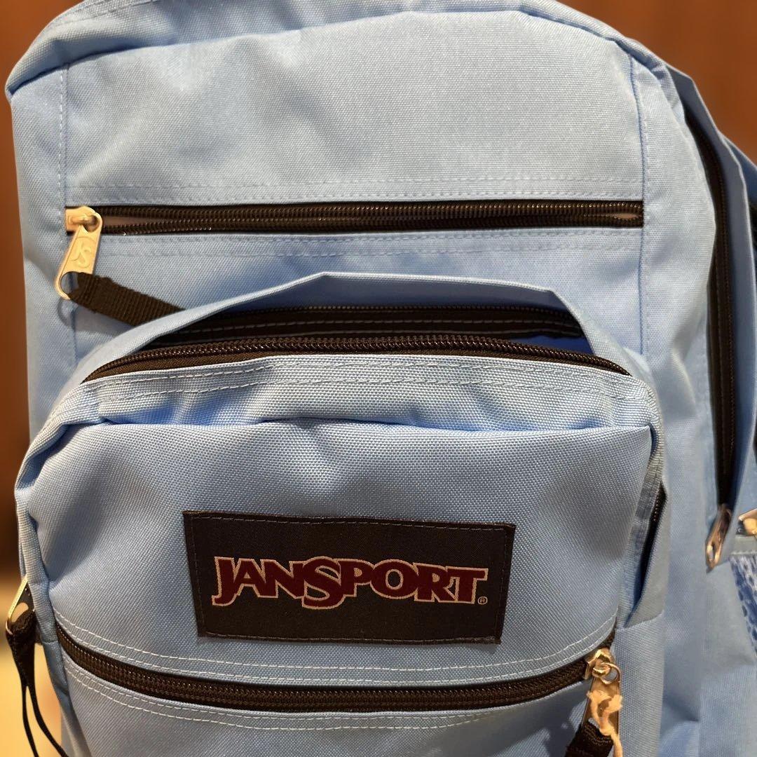 【新品タグ付き】JANSPORT XL 青 リュック・バックパック　ライトブルー
