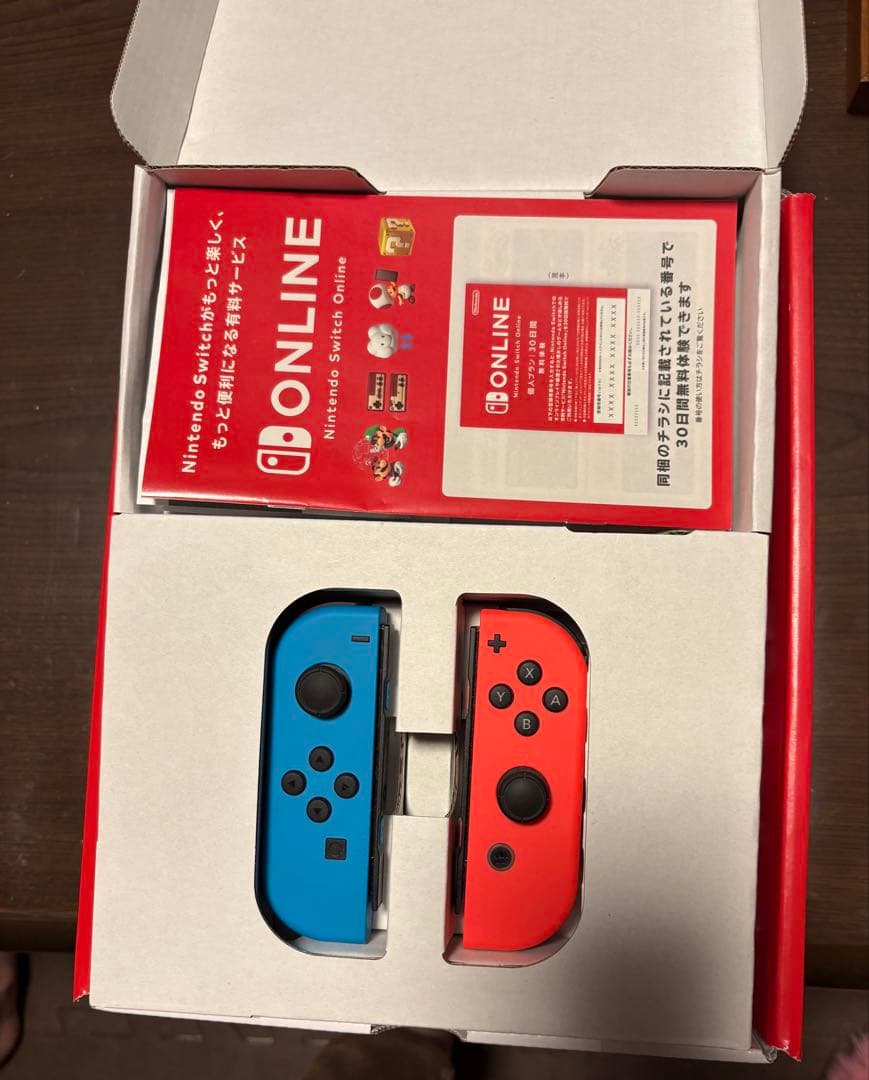 Nintendo Switch 本体 青/オレンジ + USBマイクロフォン