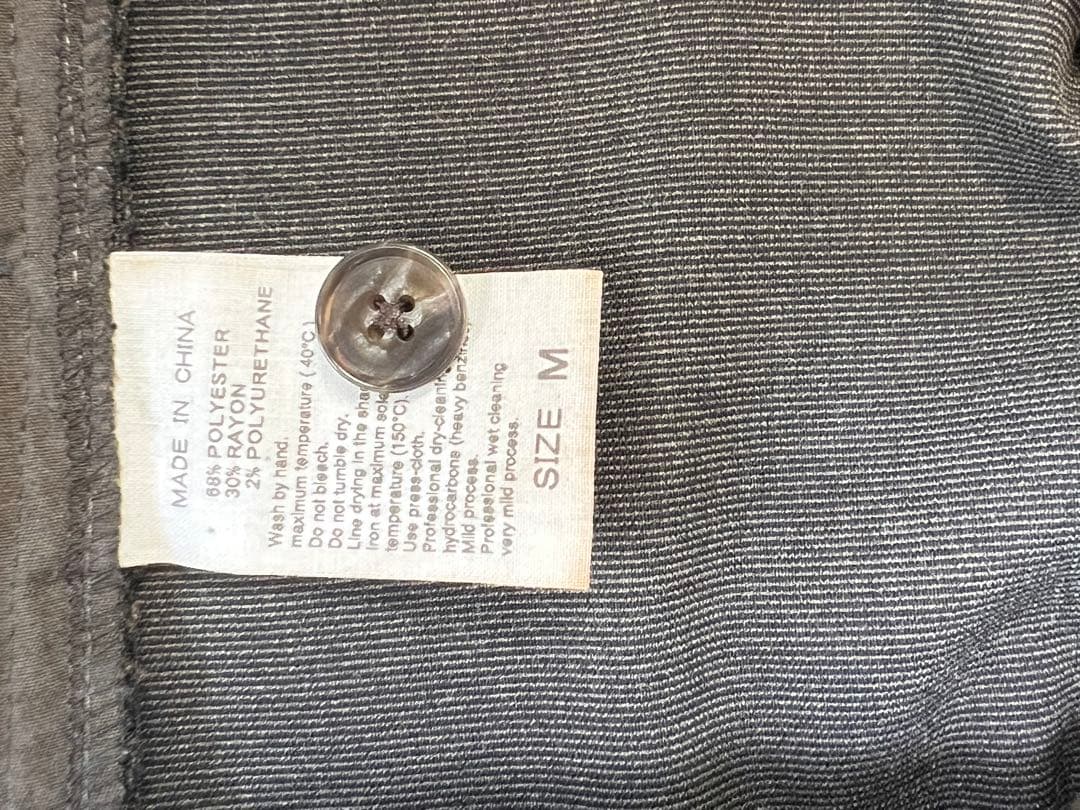 ADAM ET ROPE' アダムエロペ 伸縮素材ノーカラー セットアップスーツ