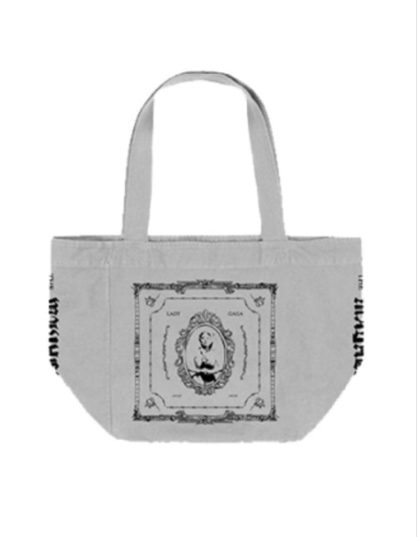 LADY GAGA トートバッグ　グレー　GRAY レディーガガ