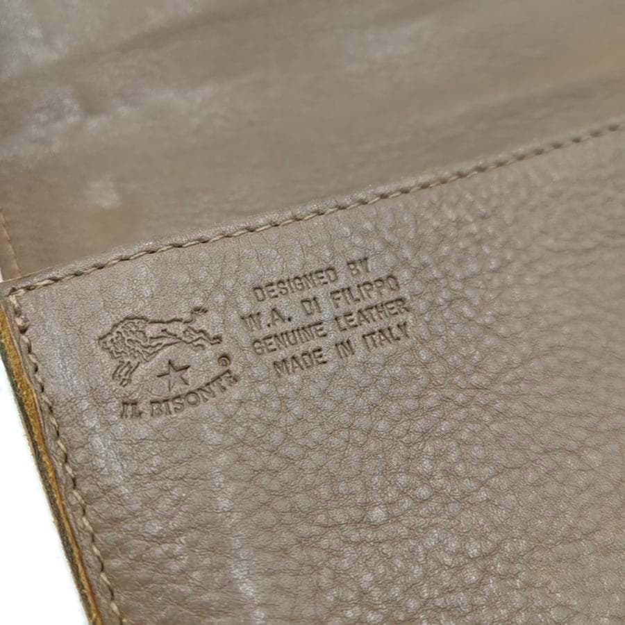 イルビゾンテ 長財布 二つ折り レザー 伊製 イタリア製 11-25122406