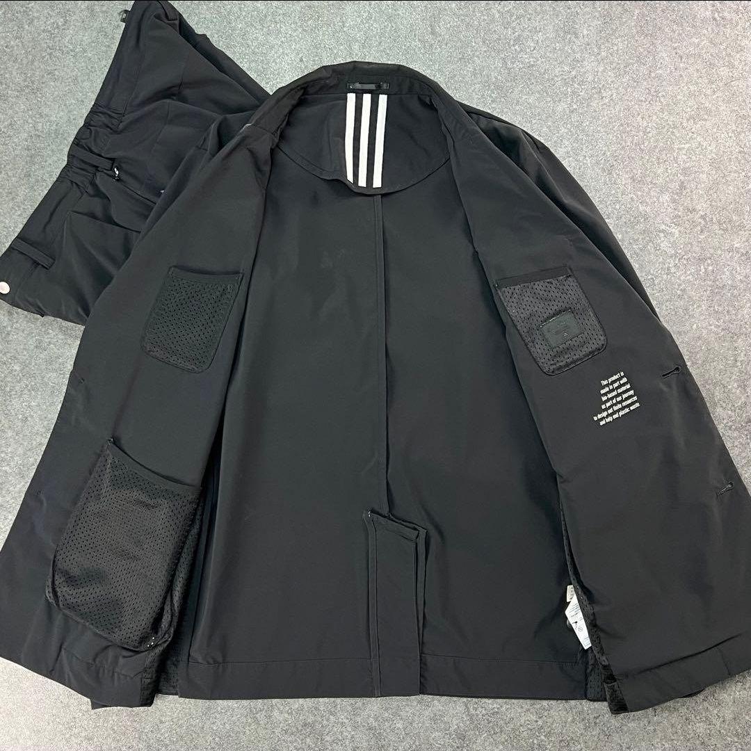 adidas True Stripes ブラックビジネススーツ