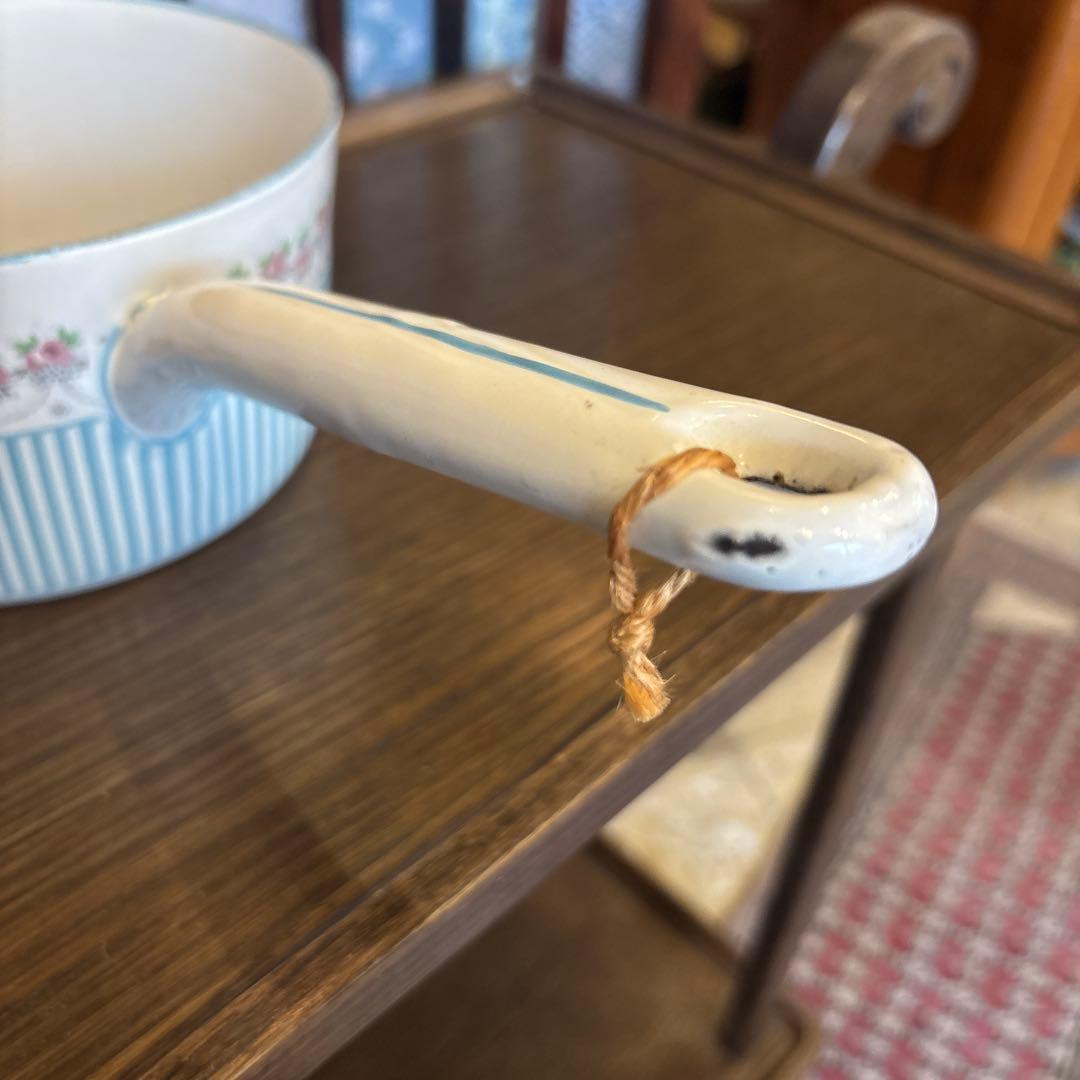 m*a様 BB社 ローズバンド フランス アンティーク ホーロー