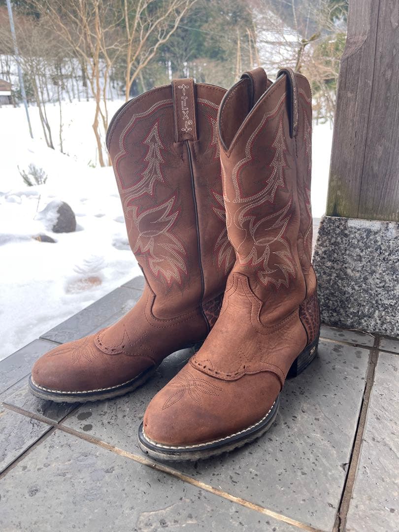 Tony Lama ウエスタンブーツ TXLブラウン　XT3000 US 8.5