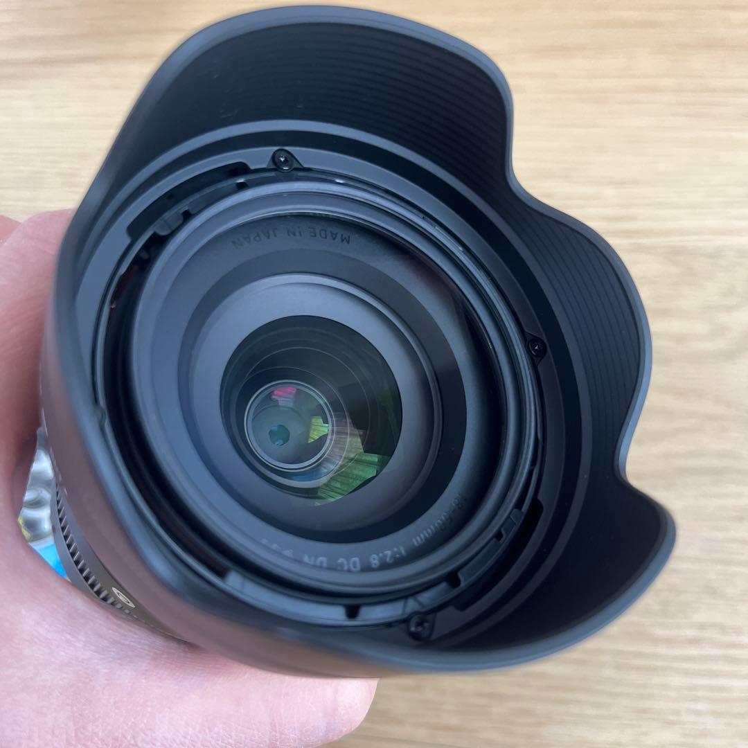 SIGMA 18-50mm F2.8 DC DN レンズ　SONY Eマウント