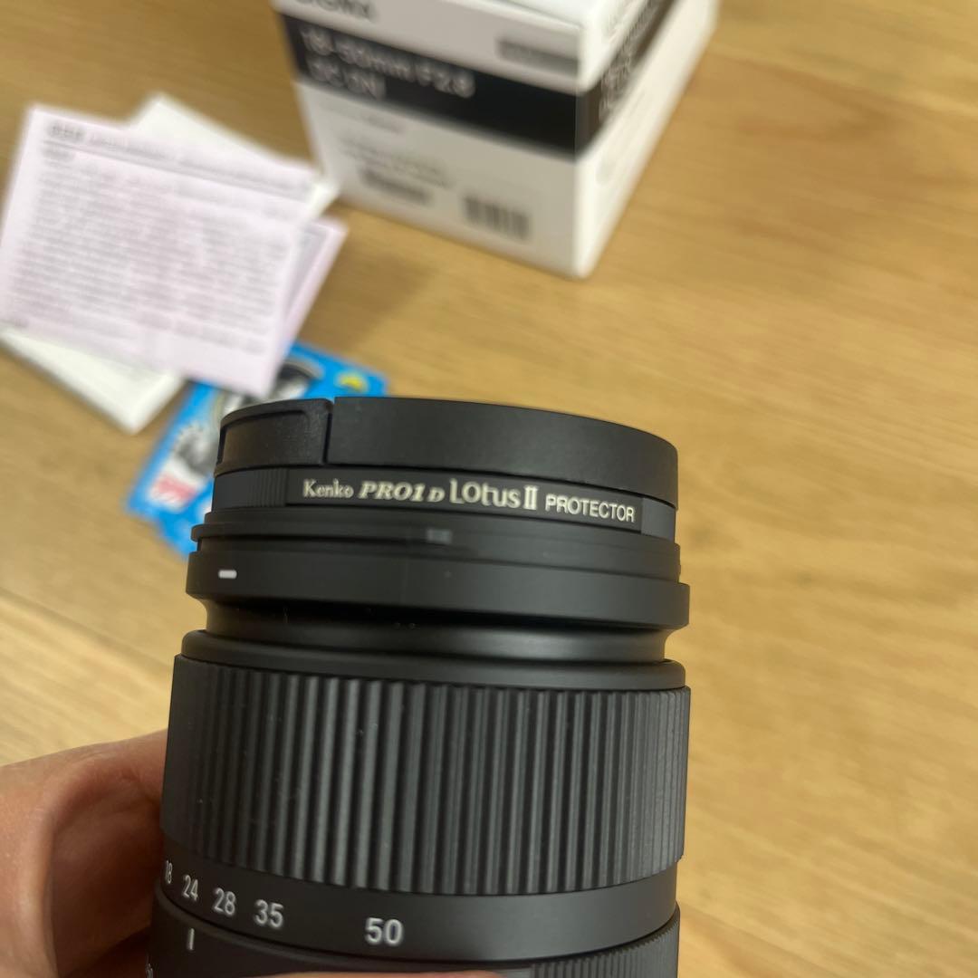 SIGMA 18-50mm F2.8 DC DN レンズ　SONY Eマウント