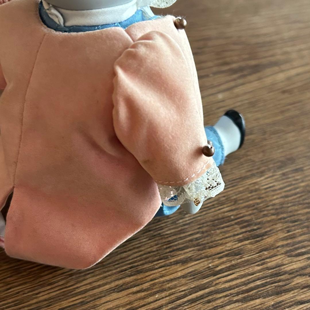 ヴィンテージ ネズミのビスクドール（チャイナヘッドドール・ミニョネット）送料込