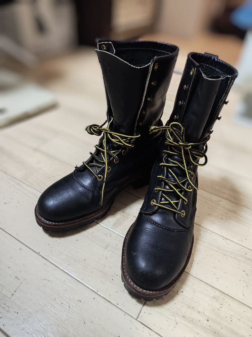 Chippewa ビンテージロガーブーツ 旧ロゴ 9EE