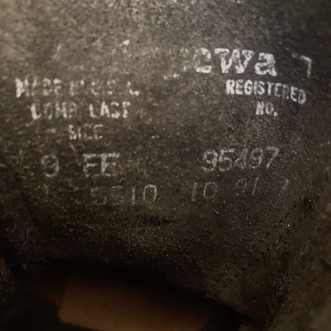 Chippewa ビンテージロガーブーツ 旧ロゴ 9EE