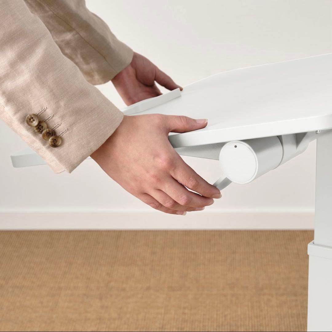 MITTZON ミッツォーン ホワイト IKEA イケア 昇降デスク 折りたたみ