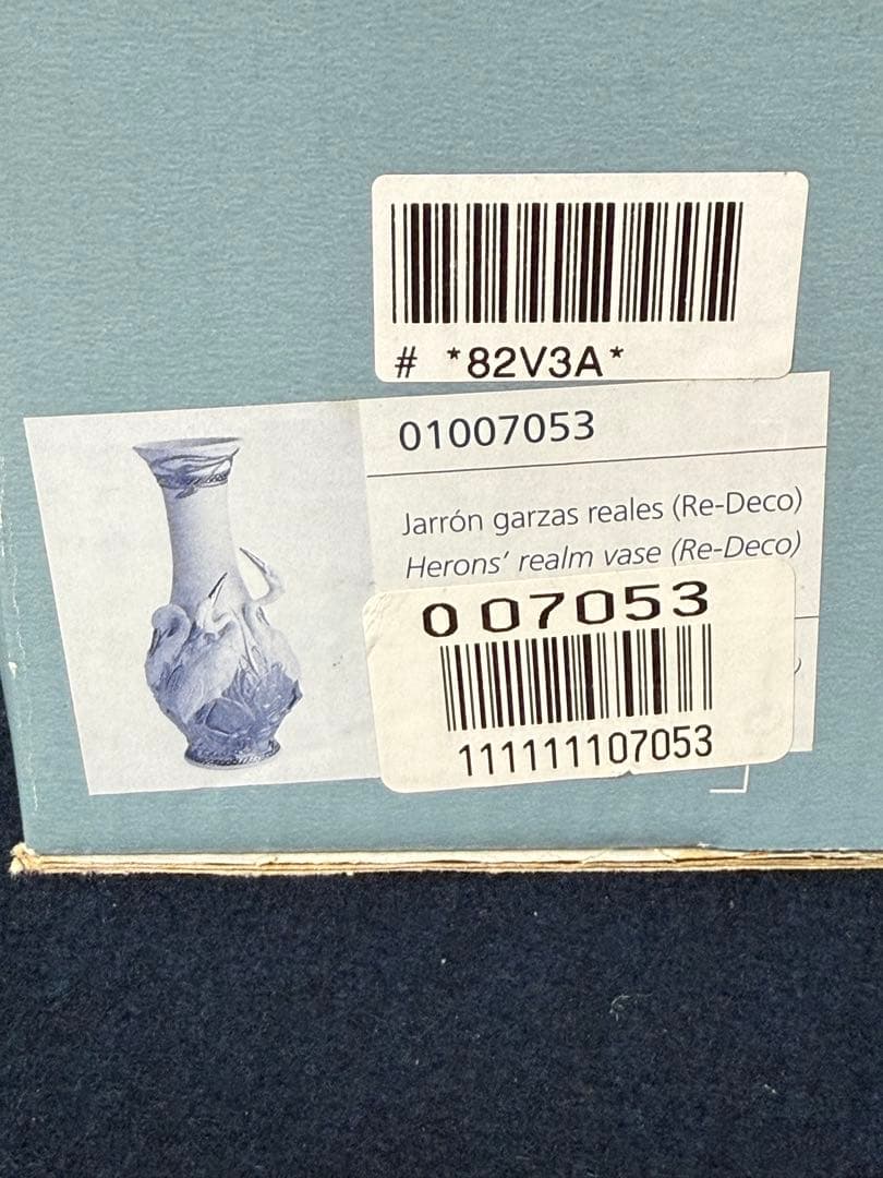 LLADRO リヤドロ サギの王国 花瓶 花器 Re-Deco 共箱