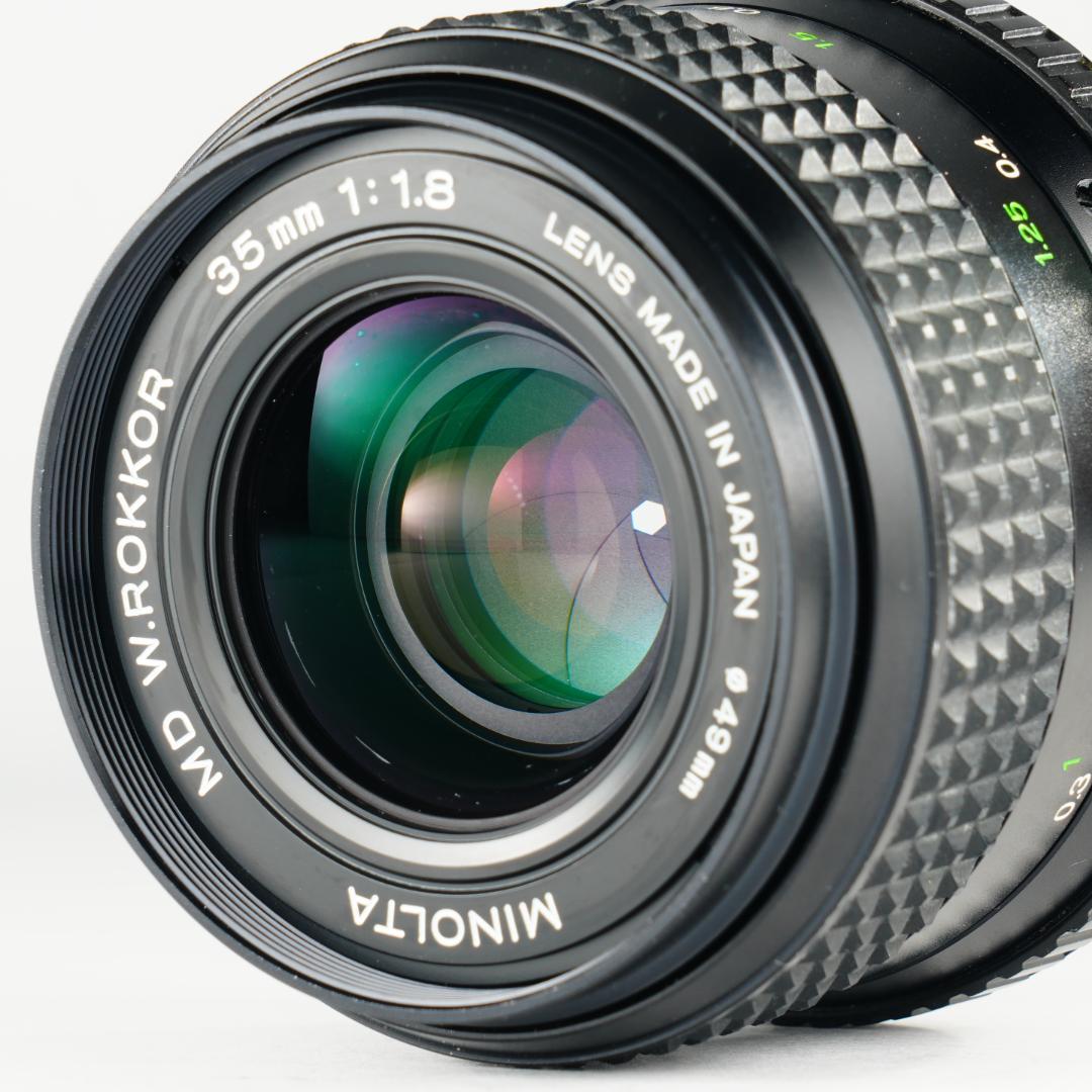 【希少】動作◎ ミノルタ MD W.ROKKOR 35mm F1.8 028