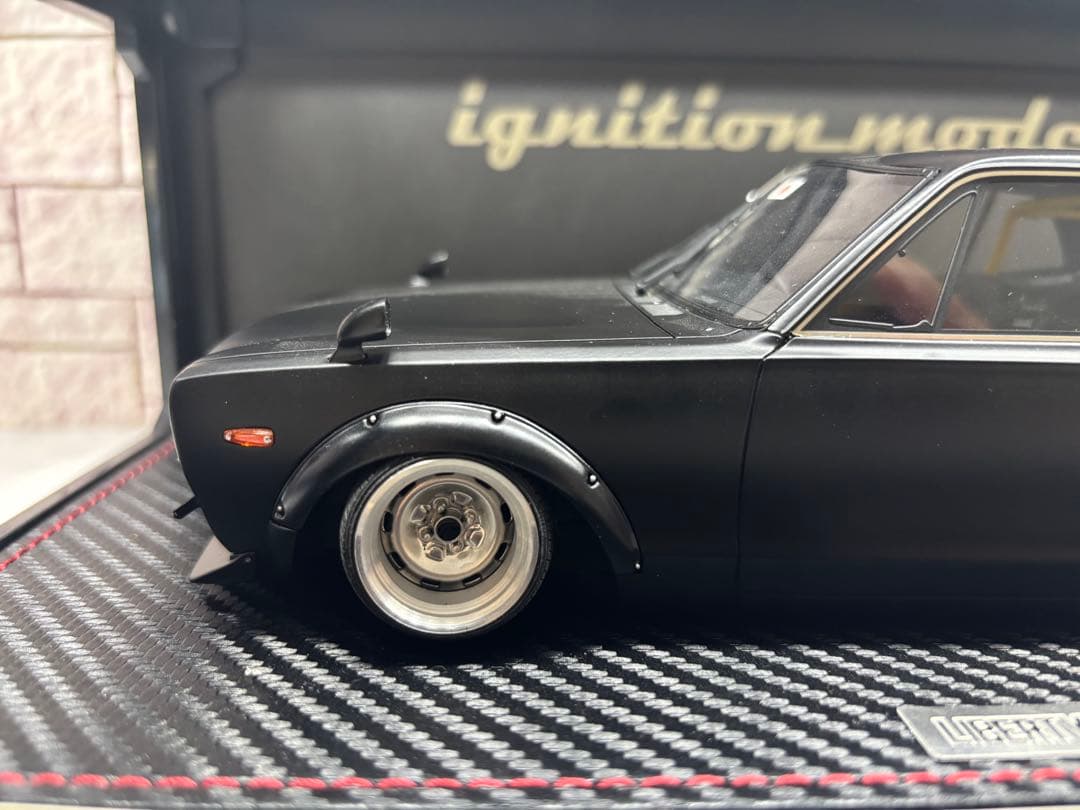 1/18イグニッションモデル ハコスカGTR 鉄ッチン深リムカスタム