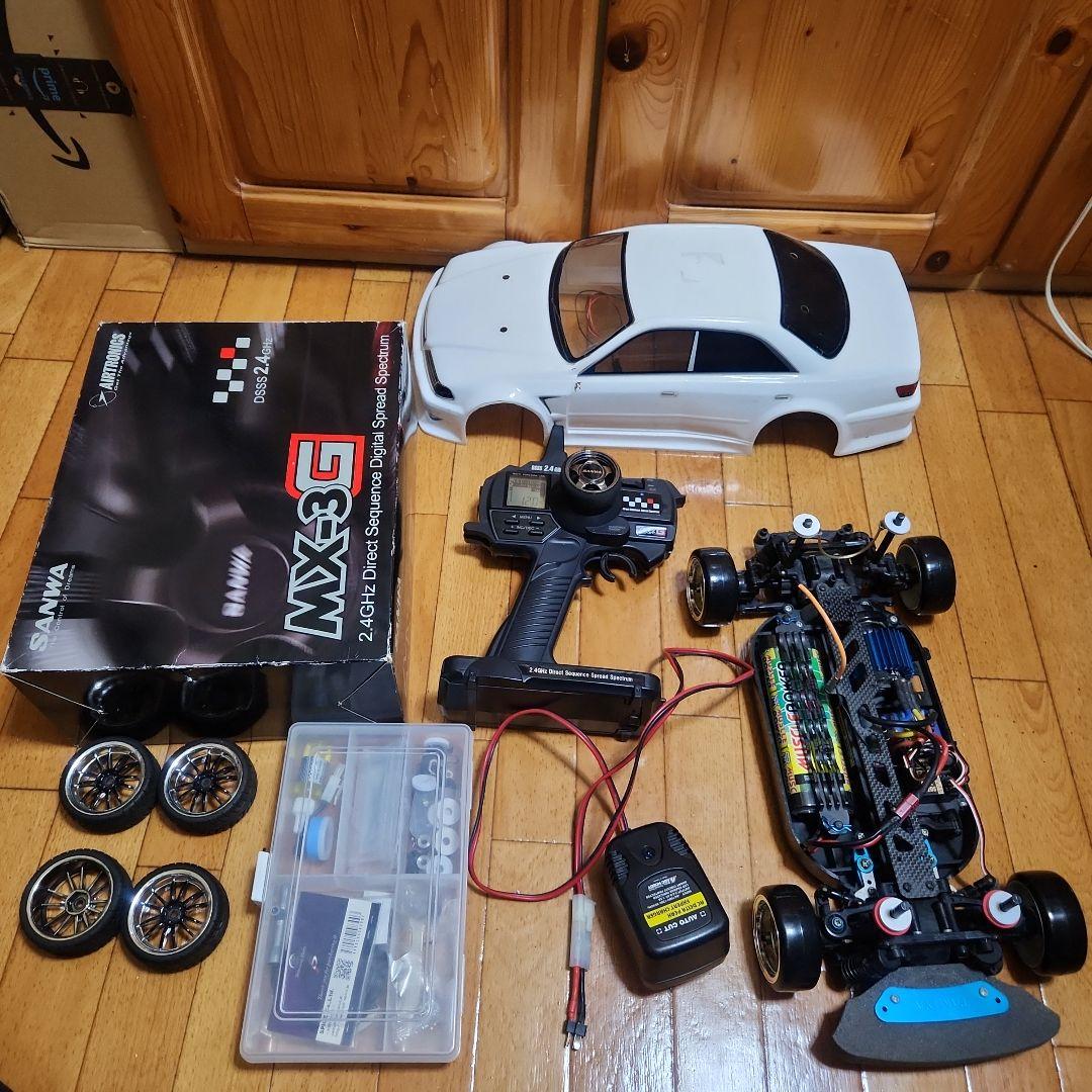 専用　タミヤ ドリフト ラジコン フルセット　TT01　豪華メカ　改造　マーク2