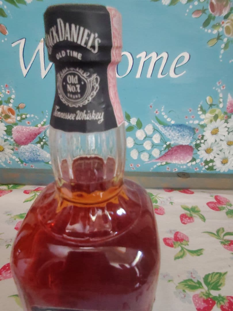 古酒　ジャックダニエル Old No,7 　オールドボトル　赤紙封印　45度