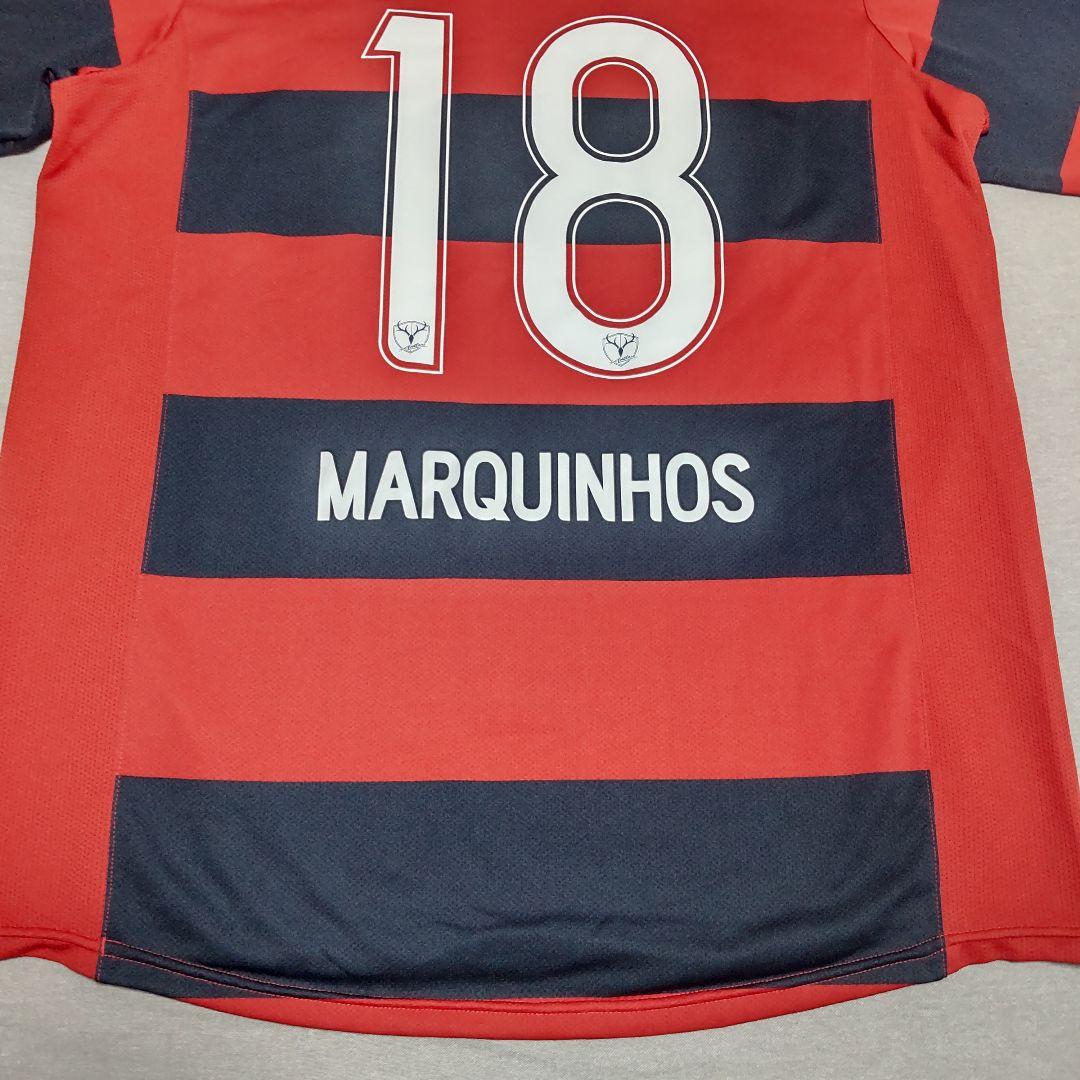 極美品 NIKE ナイキ 鹿島アントラーズ マルキーニョス ユニフォーム Ｌ