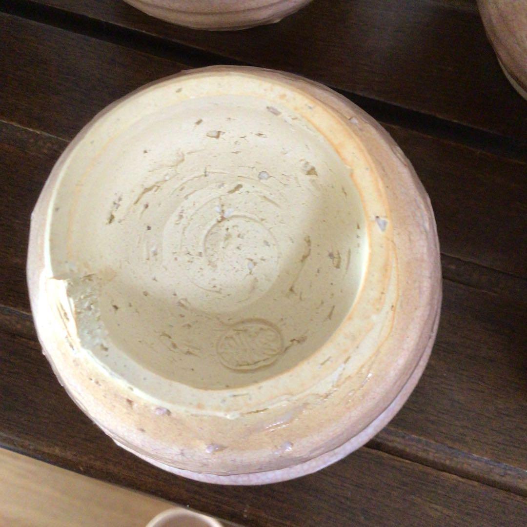 萩焼　番茶器　十二世　坂高麗左衛門　作