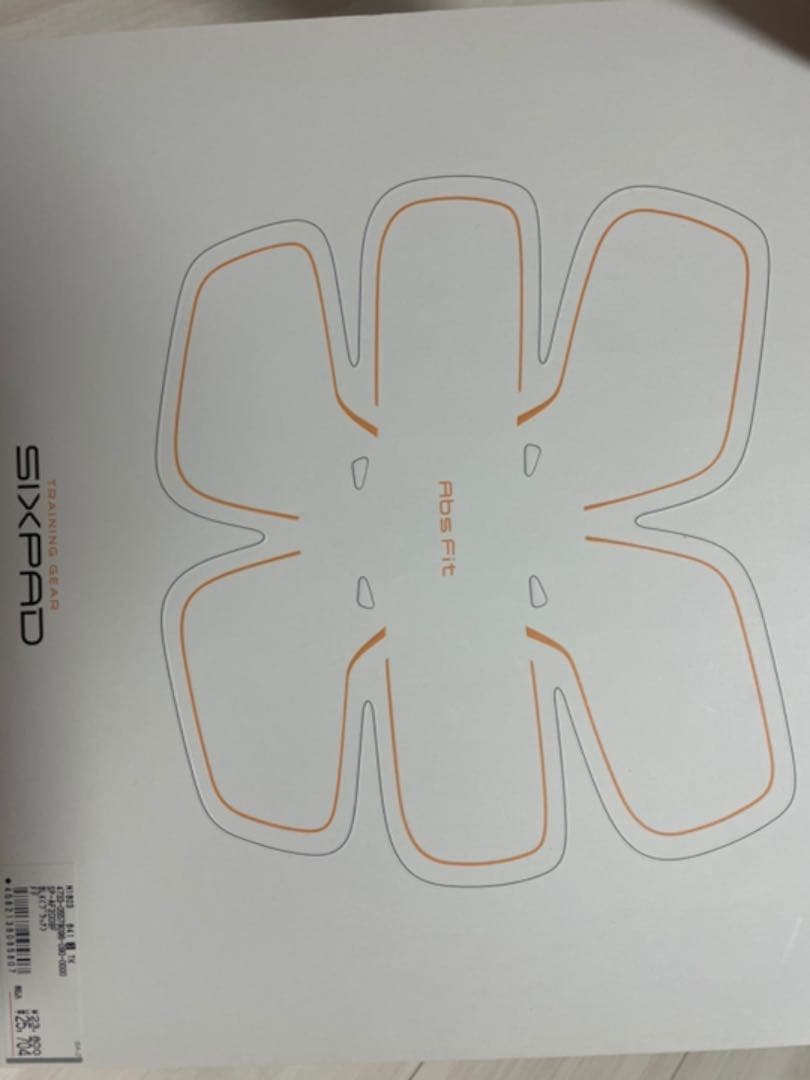 SIXPAD アブズフィット 高電導ジェルシート SP-AF2214G-B