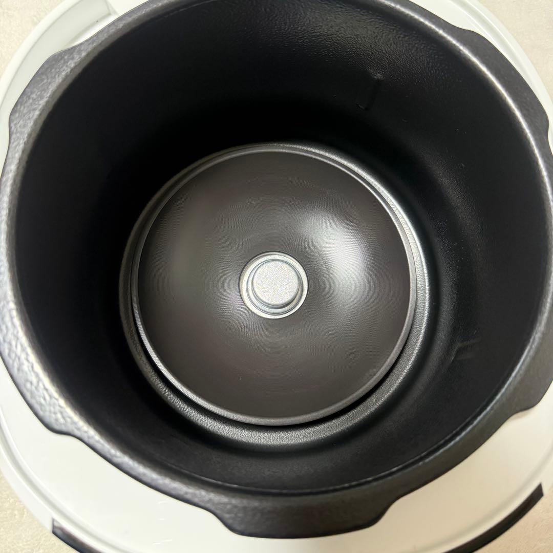 極美品　ティファール　ラクラクッカー　CY3511JP 電気圧力鍋　ホワイト