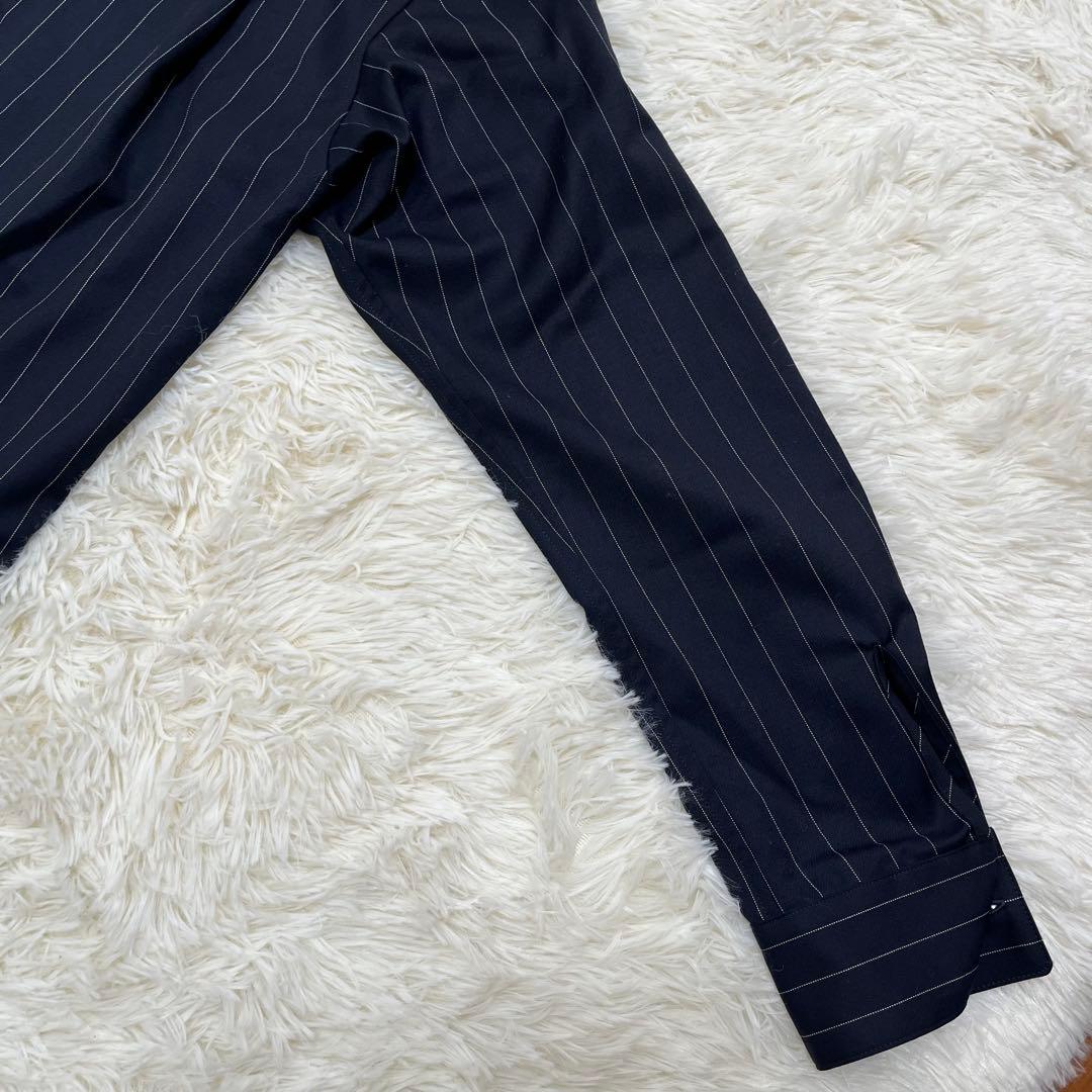 Muse de Deuxieme Classe ネイビー ストライプ シャツ