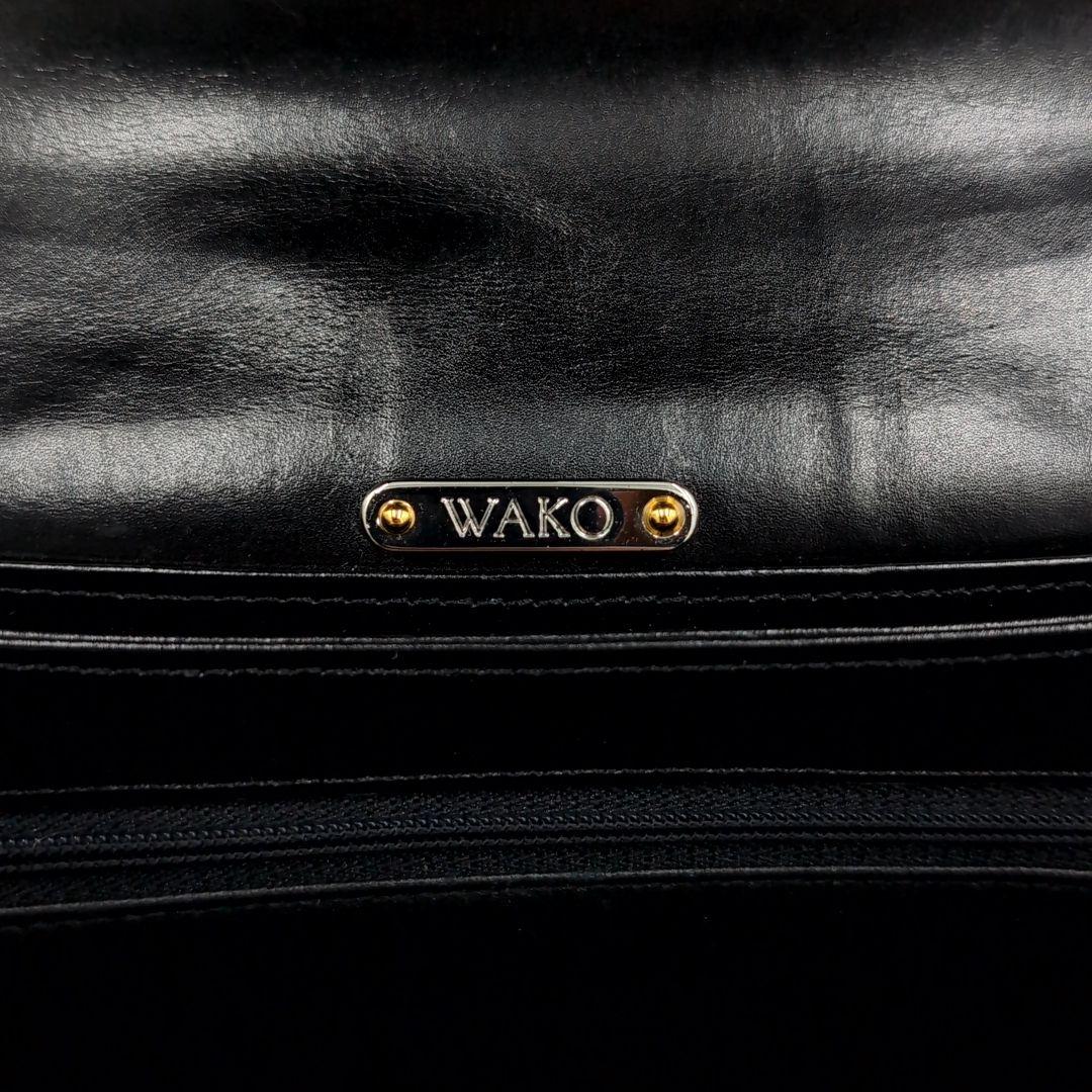 美品✨️ ワコウ 銀座和光 ハンドバッグ ブラックフォーマル 冠婚葬祭 自立