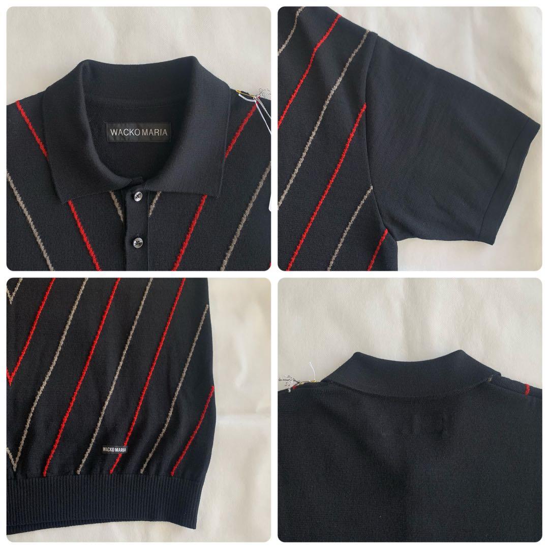 【WACKOMARIA】KNIT POLO SHIRT／新品タグ付／送料込