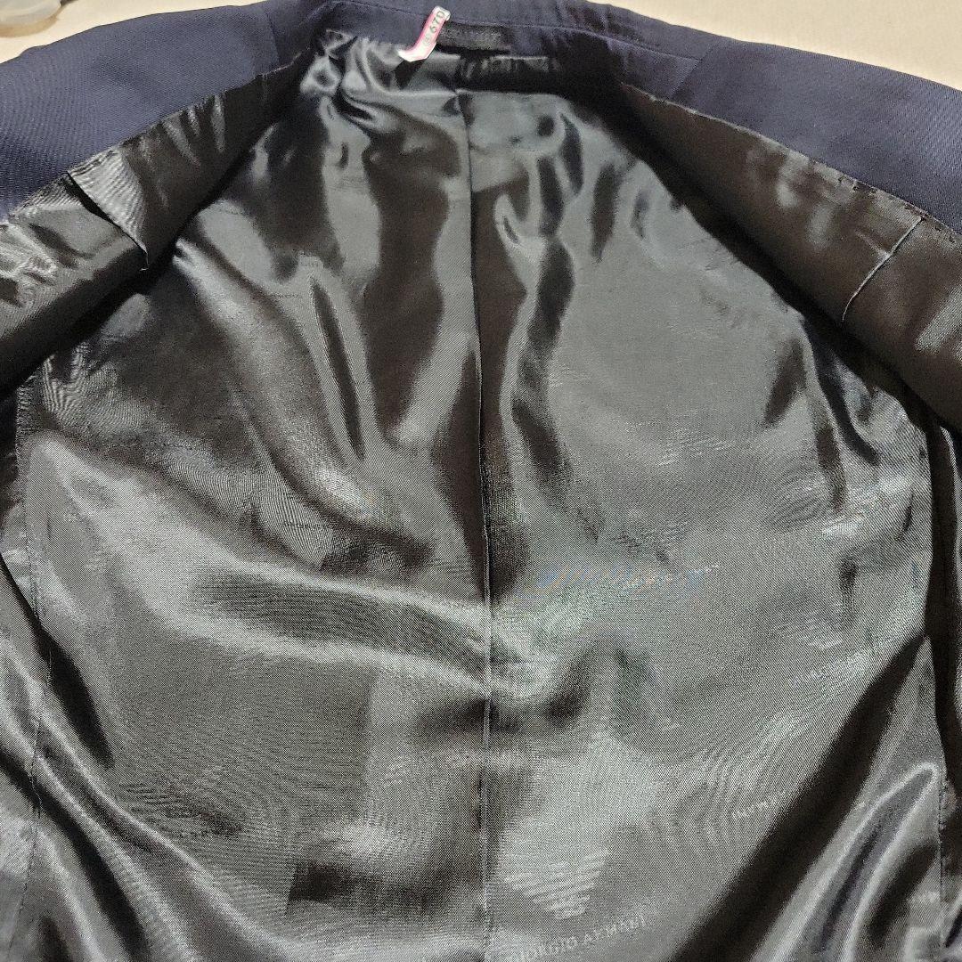 アルマーニ ネイビー シングル スーツ