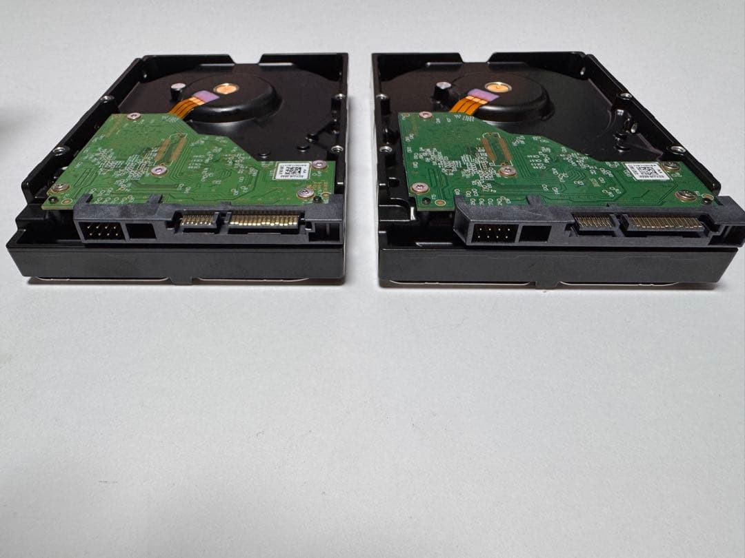 WD Blue 6TB HDD WD60EZAZ 2台セット