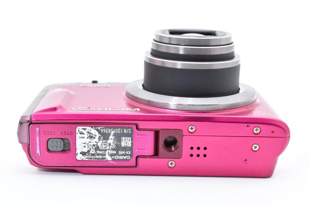 美品 カシオ　CASIO EXILIM EX-H10 ピンク ＃A333
