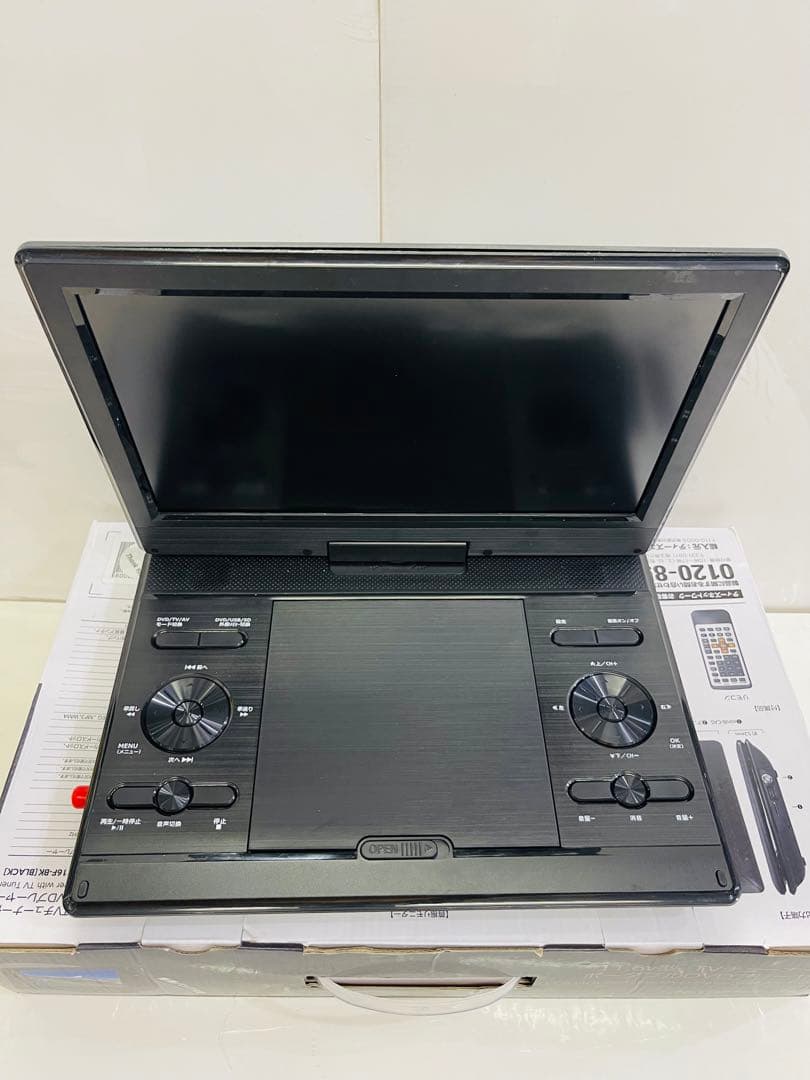 TVが視聴できる未使用品　11.6インチ大画面ポータブルDVD プレーヤー