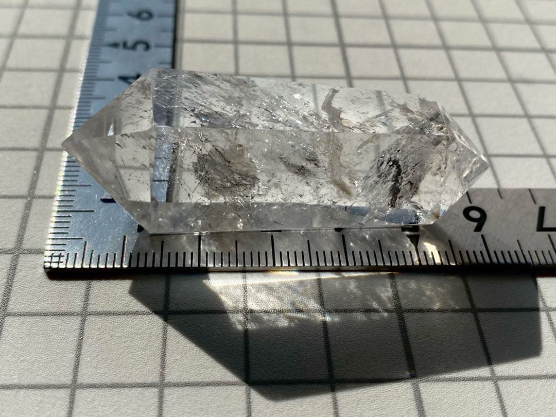 ガネーシュヒマール産 ダブルポイント ヒマラヤ水晶　天然石　両剣水晶