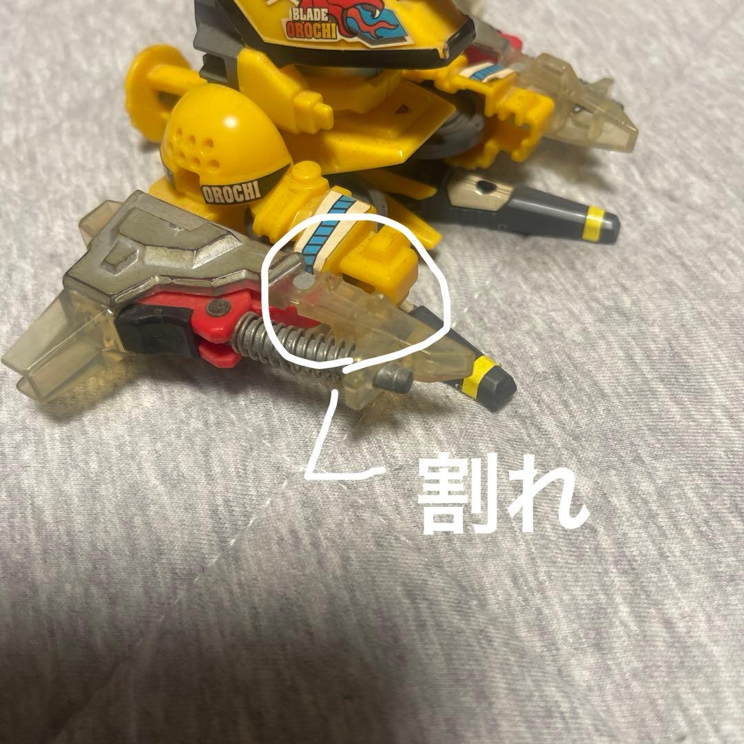 スーパービーダマン ブレードオロチ　メガキャノンウイング付き　メタル