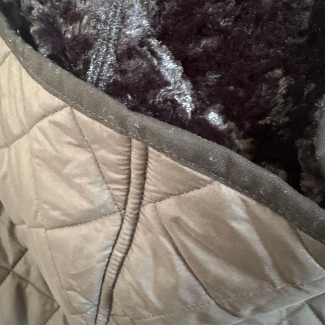 マッキントッシュ　フーディ　キルティング　ポンチョ