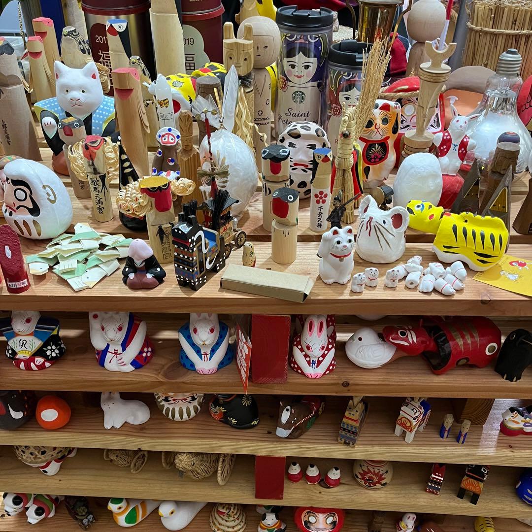 無印良品福缶伏見人形丹嘉疳の虫封じ犬縁起物郷土玩具川崎巨泉廃絶網走民芸品廃番盤