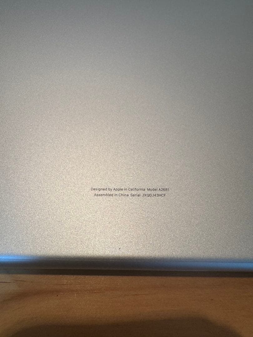 オ*フ様 MacBook Air M2 2022年 13インチ 8GB ジャンク