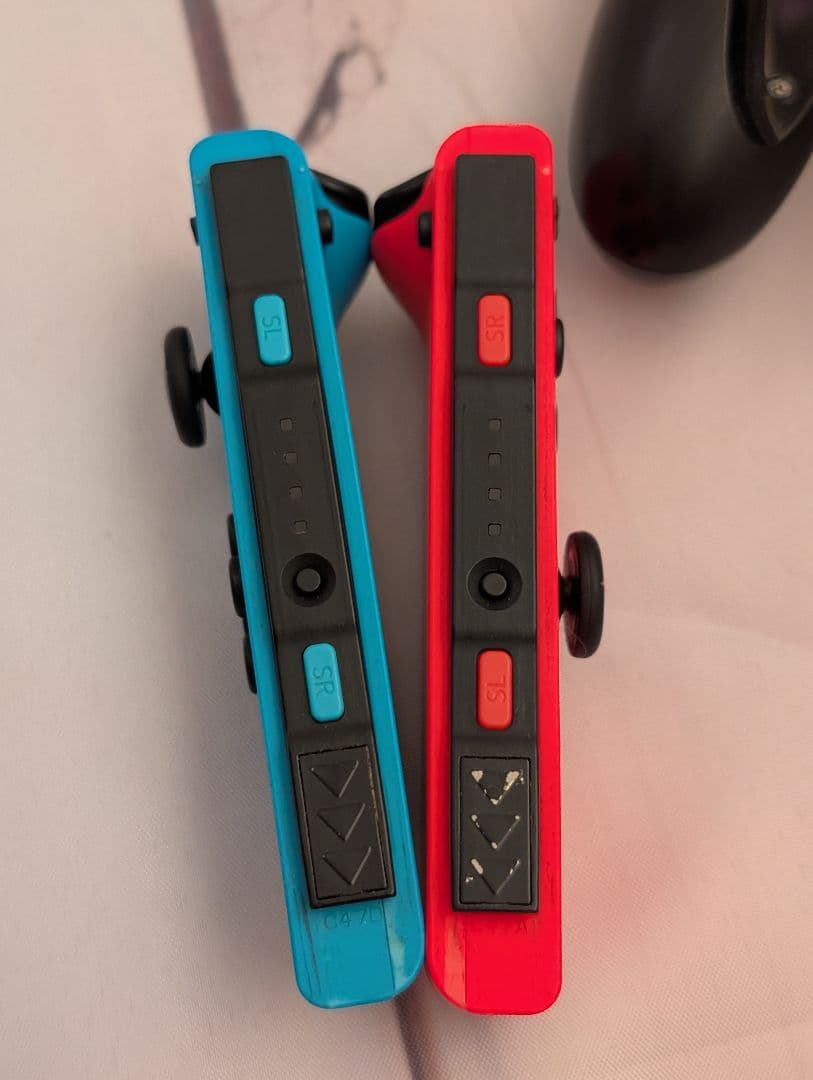 Nintendo Switch 本体 箱付き 保護シート、あつ森シール貼付済み