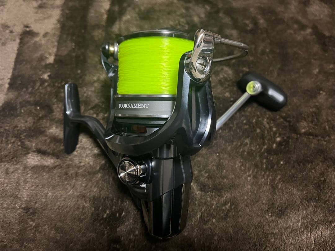 【zxcvbnm】トーナメント ISO 5000遠投 スプール+ライン付属