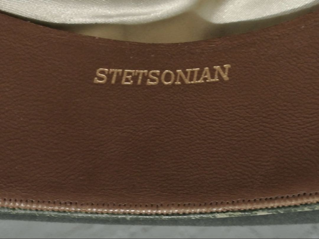 帽子 50s Vintage STETSON Stetsonian 1/4 58cm