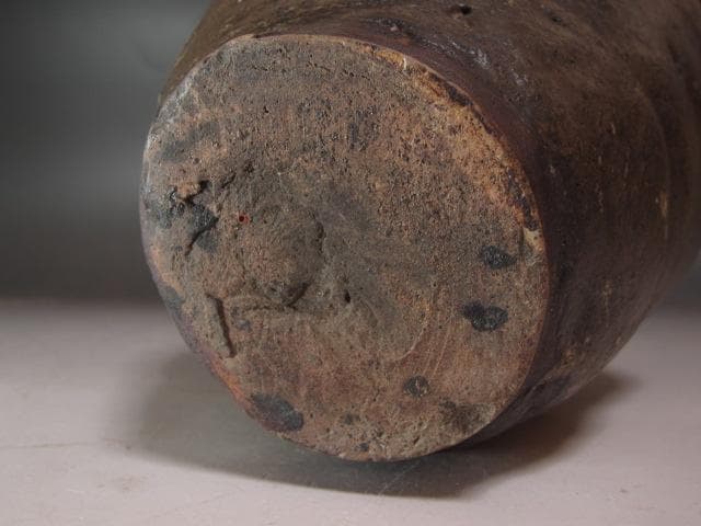 ★　古常滑花入　時代を感じる一品です★x419