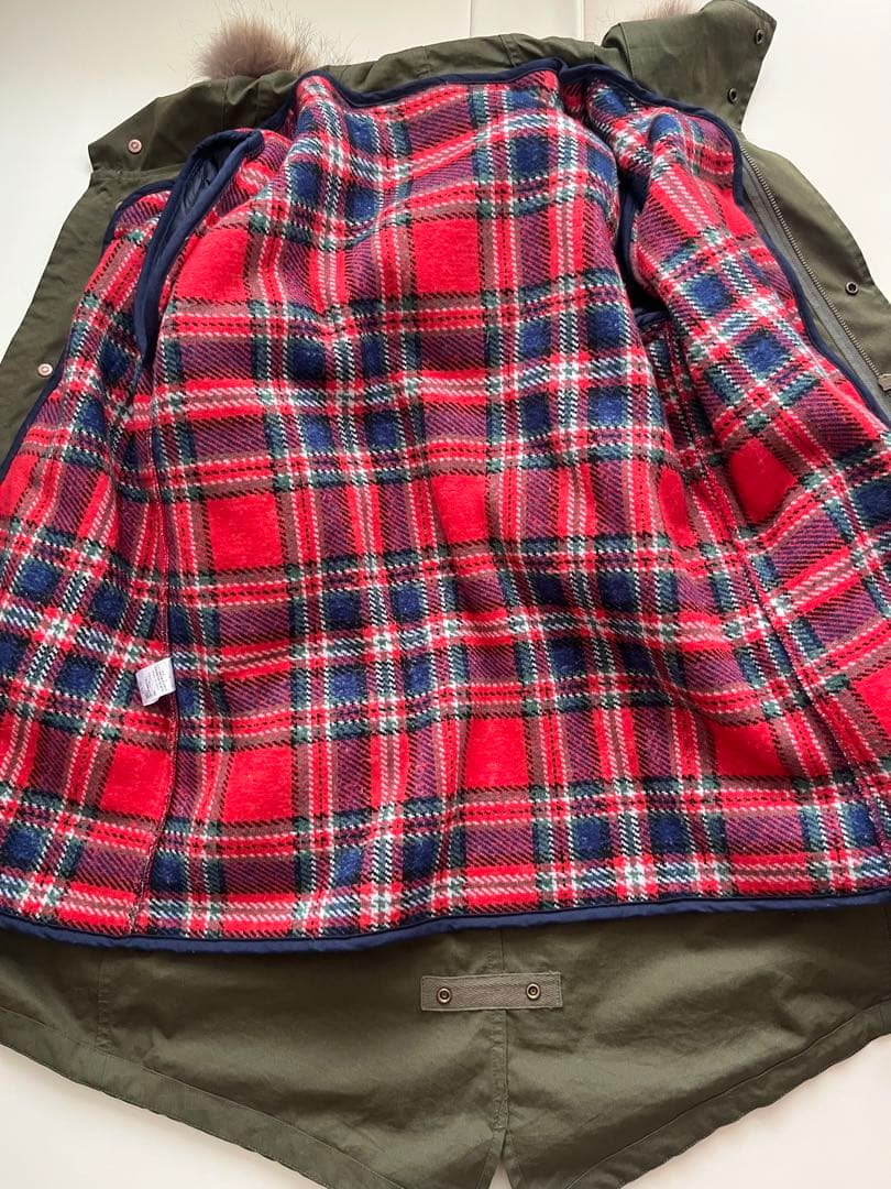 FRED PERRY カーキ モッズコート Sサイズ