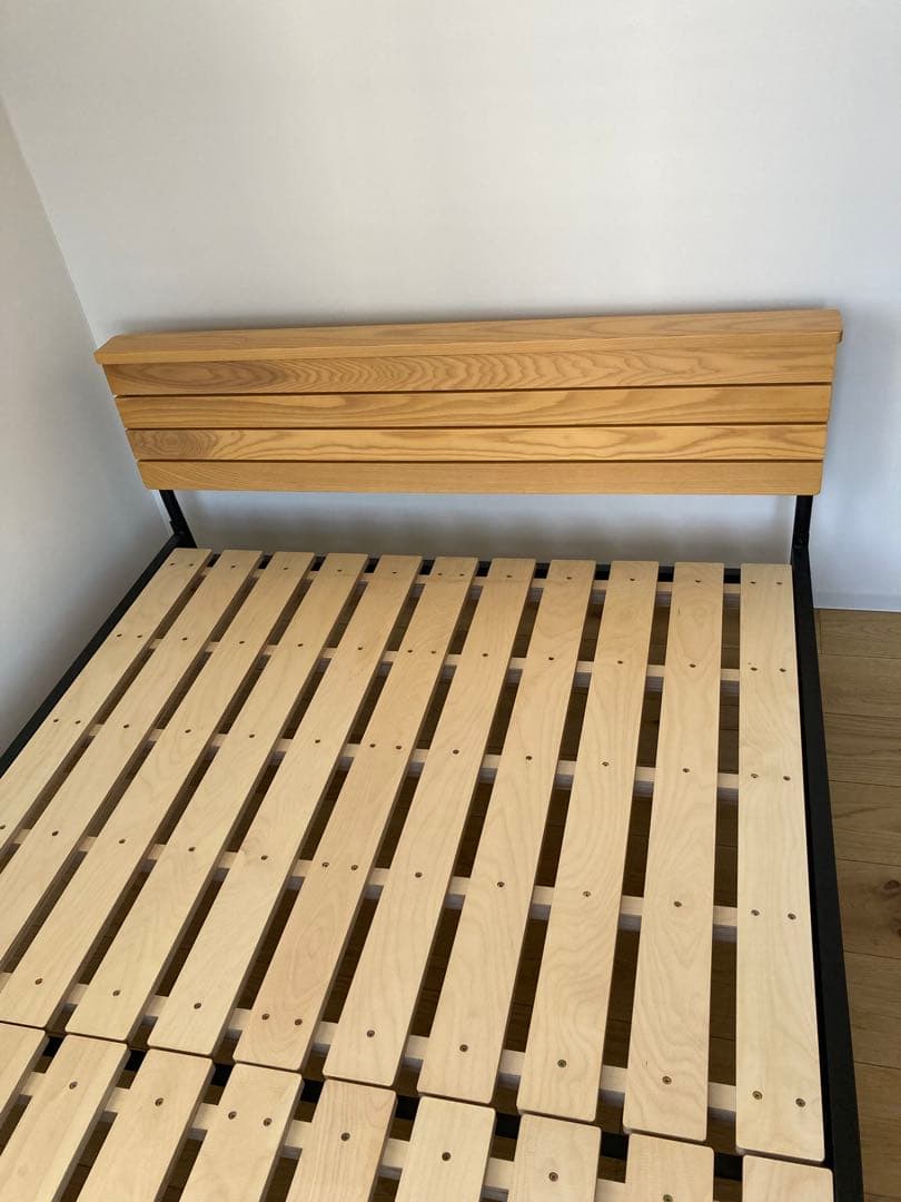 IDEE セミダブル ベッド フレーム & コアラマットレスセット