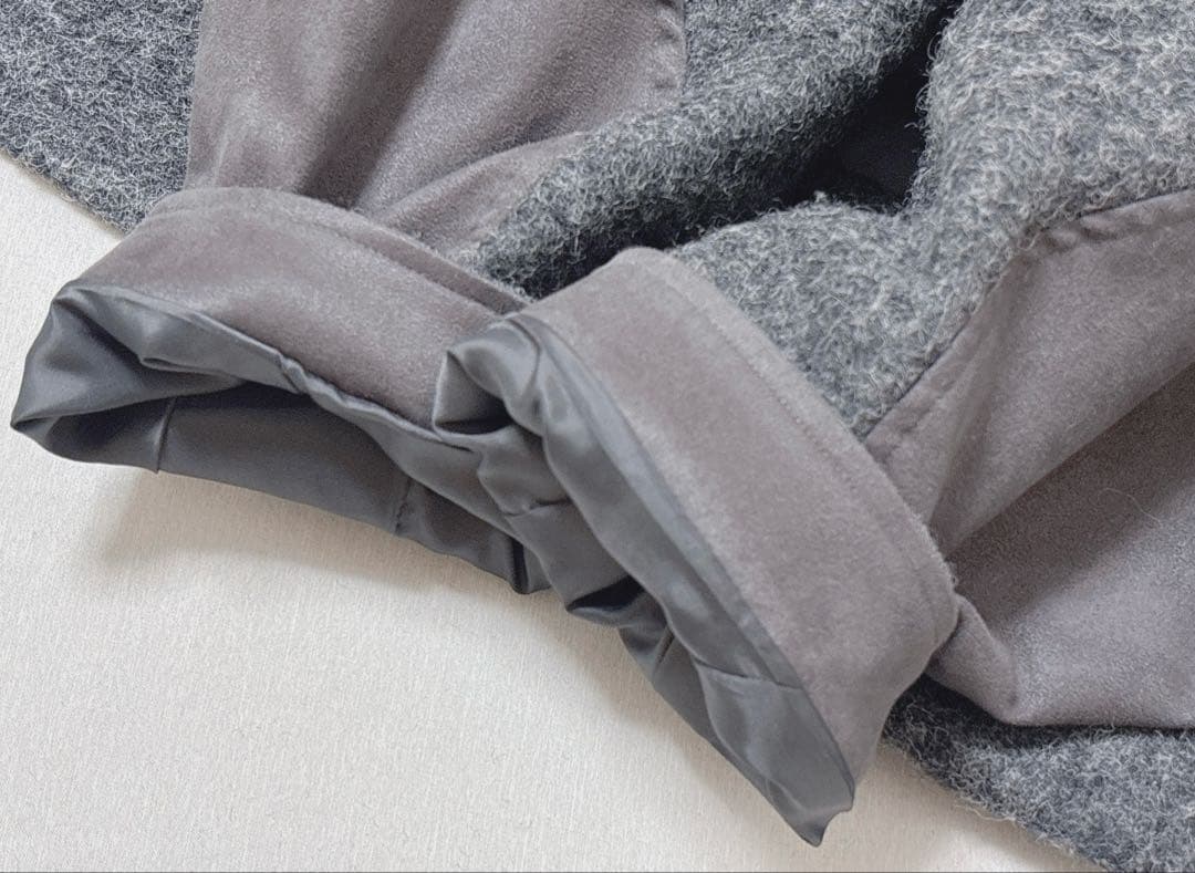 ●美品✨Hella ヘラ アームパッチショートコート　ウール　伊藤颯希さん