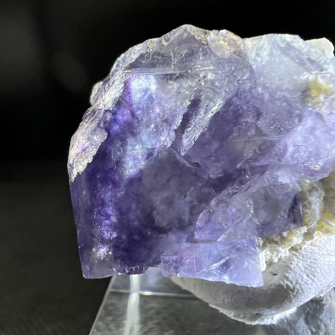 ヤオガンシャン産　パープルゾーニング　ブルーウィンドウ　フローライト