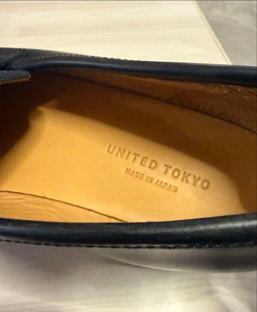 【美品】UNITED TOKYO ローファー 26.5cm Vibram