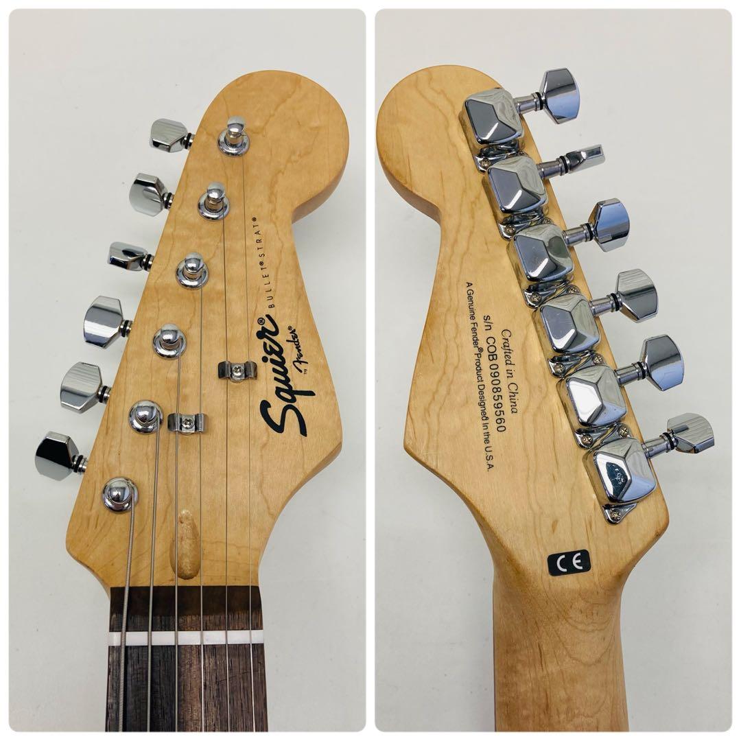 【美品】Squier BULLET STRAT エレキギター ブラック