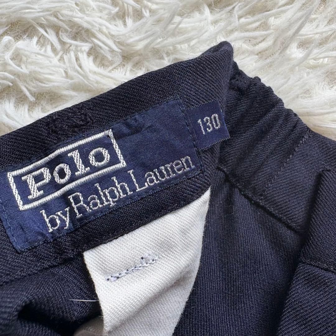 ✨極美品✨ラルフローレン　フォーマルスーツ　セットアップ　紺ブレ　男の子　130