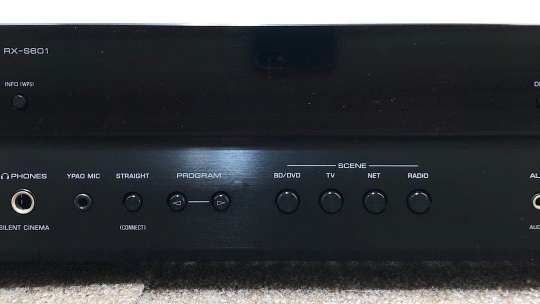 YAMAHA RX-S601 5.1ch AVアンプ 薄型 HDMI WiFi
